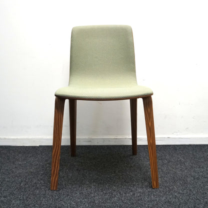 Arper Aava 02 Design Stoel | Groen / Donker Eiken