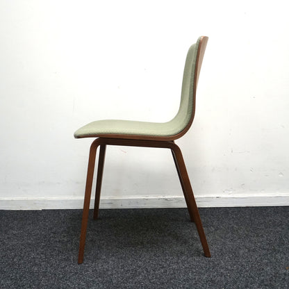 Arper Aava 02 Design Stoel | Groen / Donker Eiken