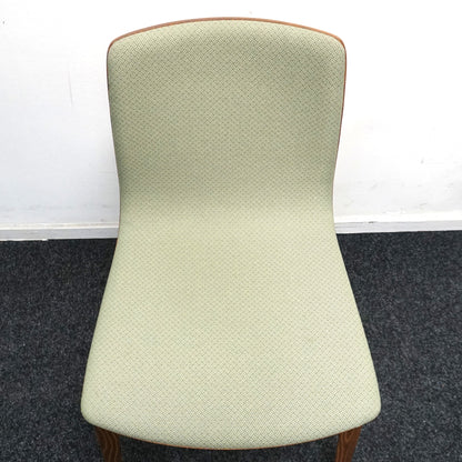 Arper Aava 02 Design Stoel | Groen / Donker Eiken