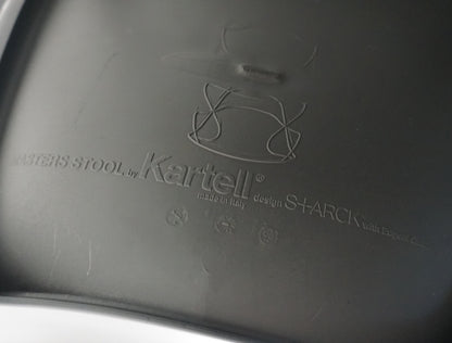 Kartell Masters Design Barkruk | Zwart | Zithoogte 75 cm