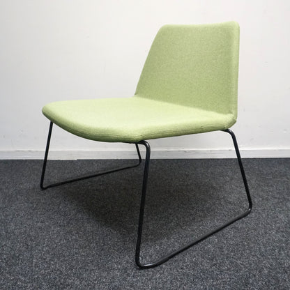Johanson Mind EC Design Fauteuil | Groen Gemeleerd / Zwart