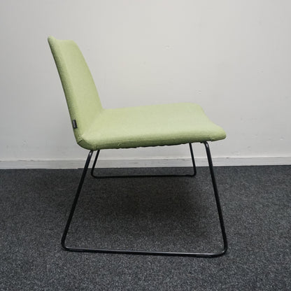 Johanson Mind EC Design Fauteuil | Groen Gemeleerd / Zwart