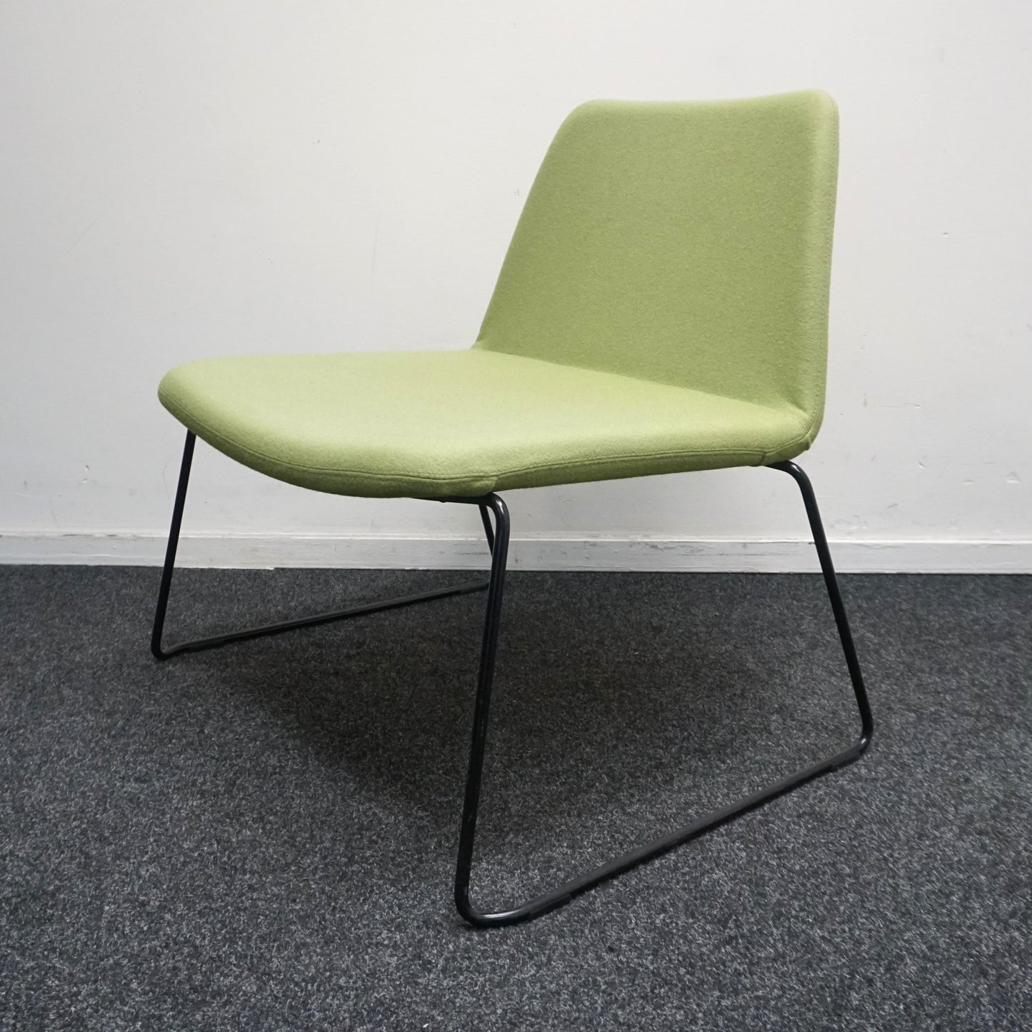 Johanson Mind EC Design Fauteuil | Effen Groen / Zwart