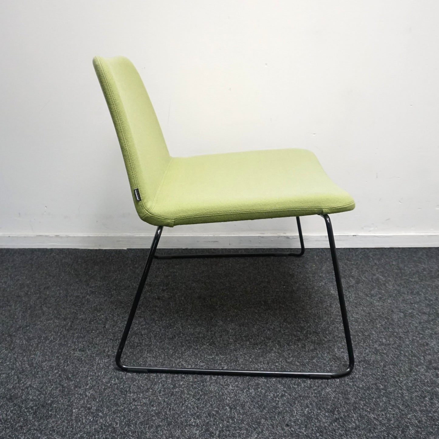 Johanson Mind EC Design Fauteuil | Effen Groen / Zwart