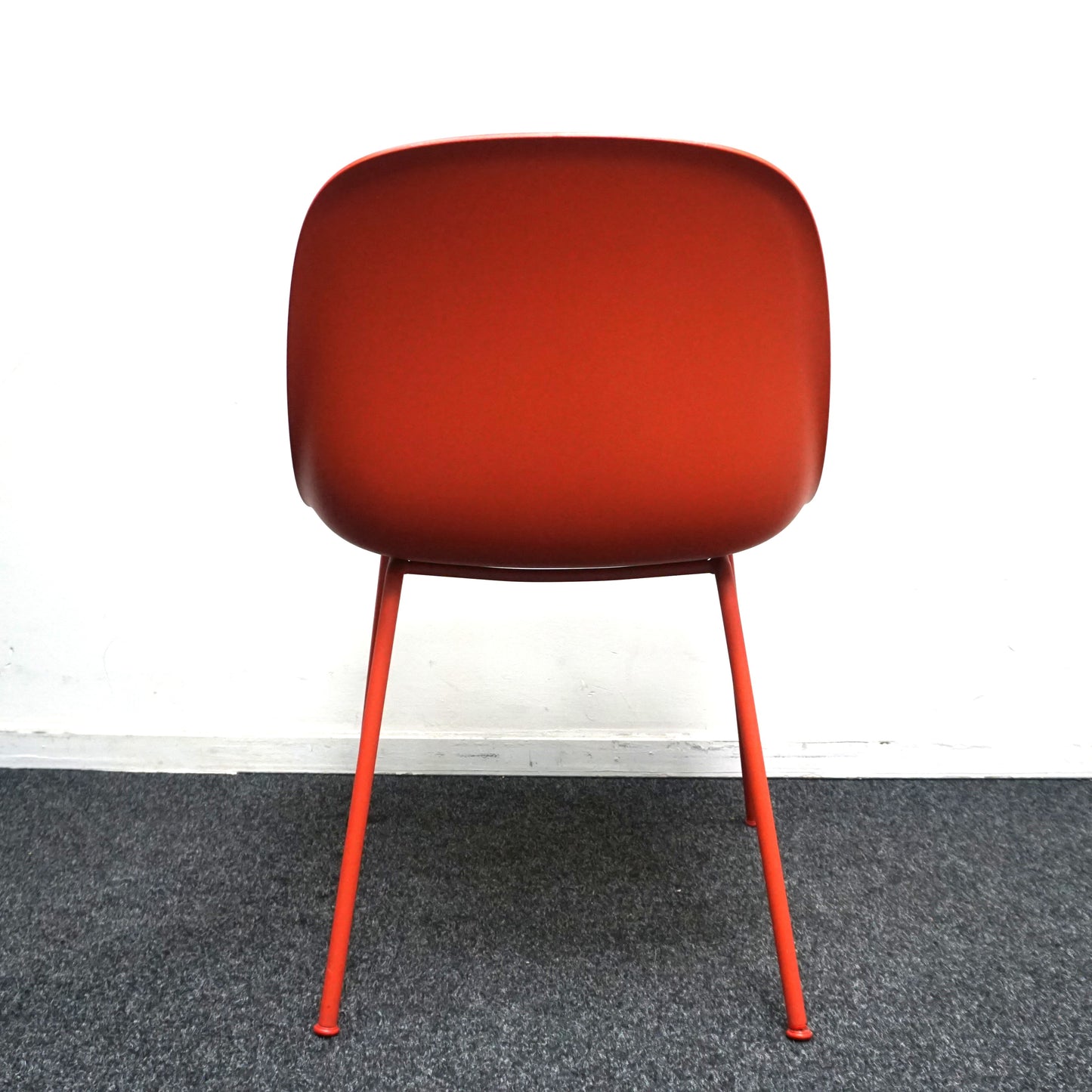 Muuto Fiber Side Chair Design Stoel | Rood