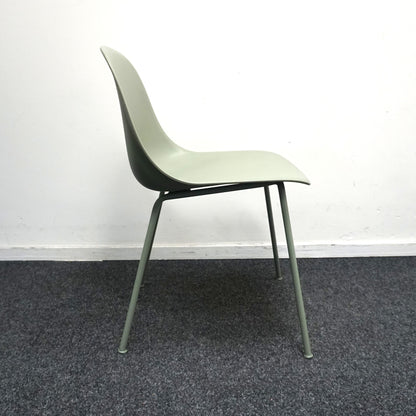 Muuto Fiber Side Chair Design Stoel | Zacht Groen