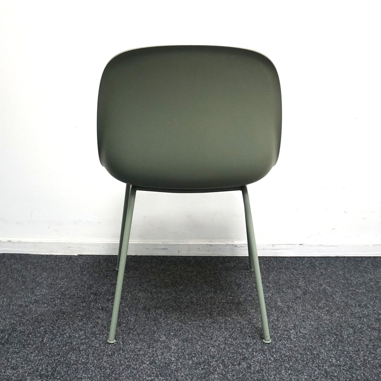 Muuto Fiber Side Chair Design Stoel | Zacht Groen