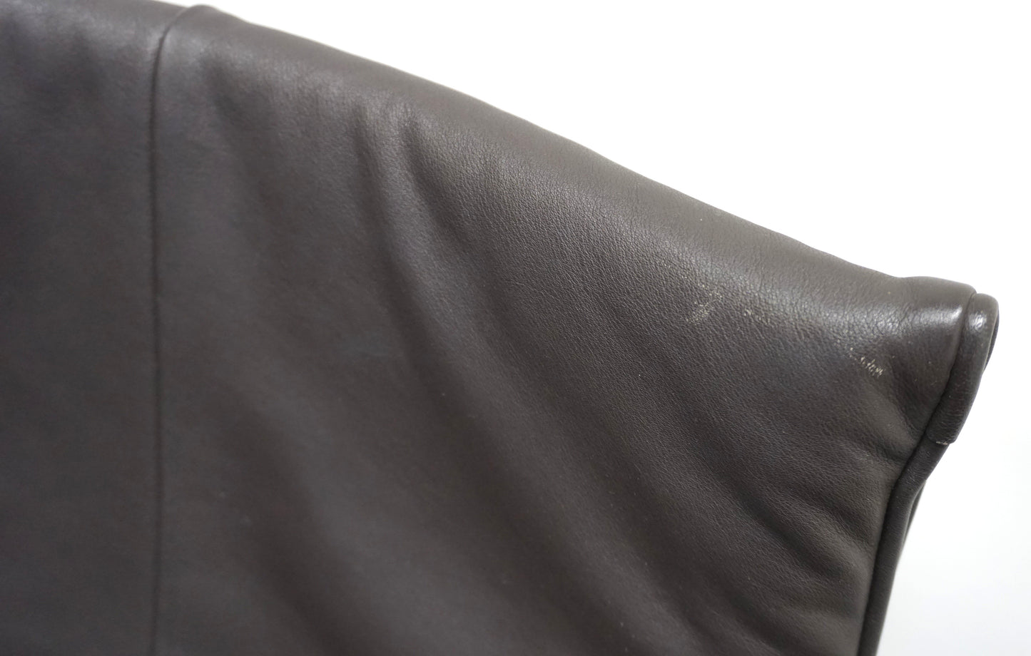 Montis Chaplin Design Stoel | Donkerbruin Leer | Verrijdbaar