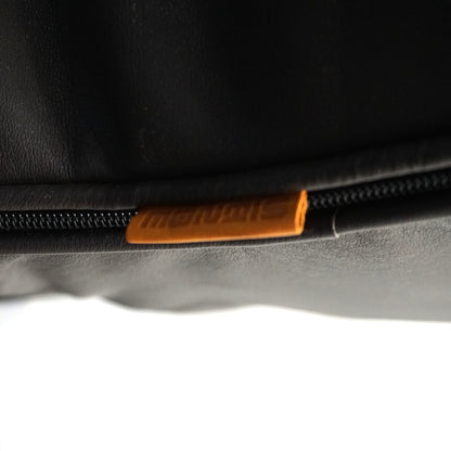 Montis Chaplin Design Stoel | Donkerbruin Leer | Verrijdbaar