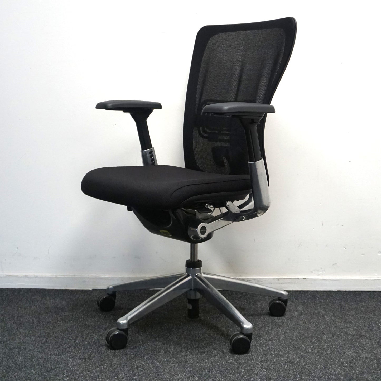 Haworth Comforto 89 type Zody Bureaustoel | Zwart | Chroom