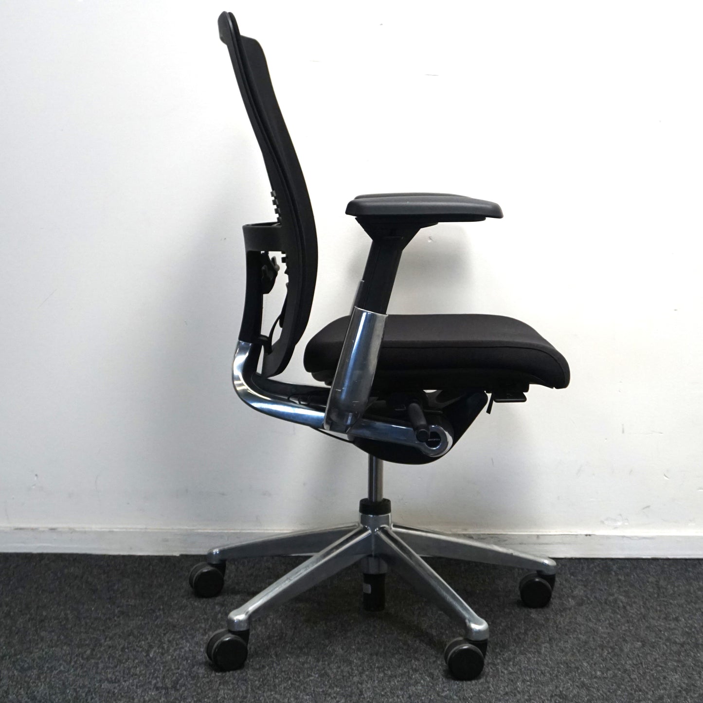 Haworth Comforto 89 type Zody Bureaustoel | Zwart | Chroom