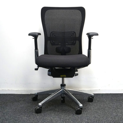 Haworth Comforto 89 type Zody Bureaustoel | Zwart | Chroom