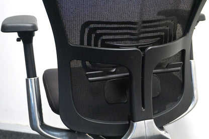 Haworth Comforto 89 type Zody Bureaustoel | Zwart | Chroom