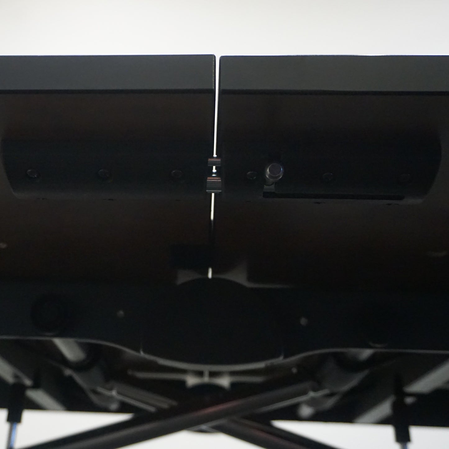 Mara Klaptafel Verrijdbaar | 200 x 100 cm | Zwart / Chroom