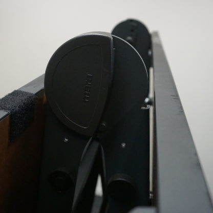 Mara Klaptafel Verrijdbaar | 200 x 100 cm | Zwart / Chroom