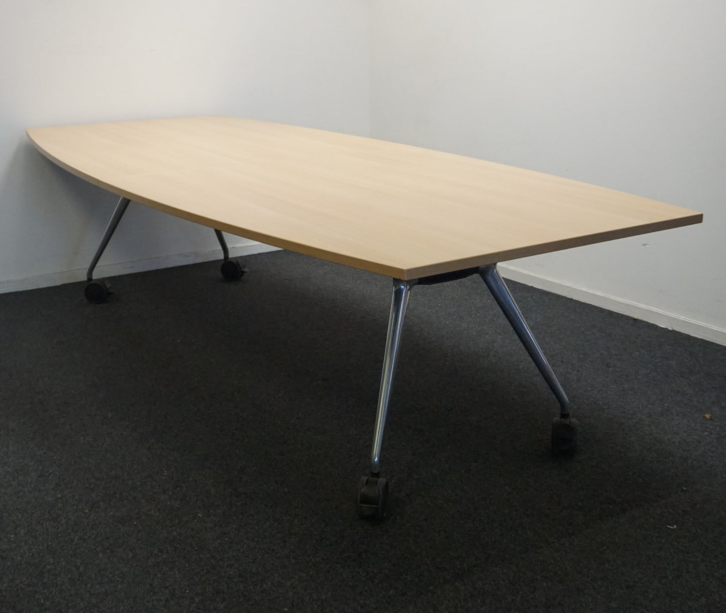 Konig + Neurath Klaptafel Verrijdbaar | 280 x 120 x 90 cm