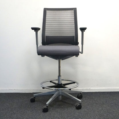 Steelcase Think V2 Baliestoel / Bureaustoel | Ergonomisch | Grijs