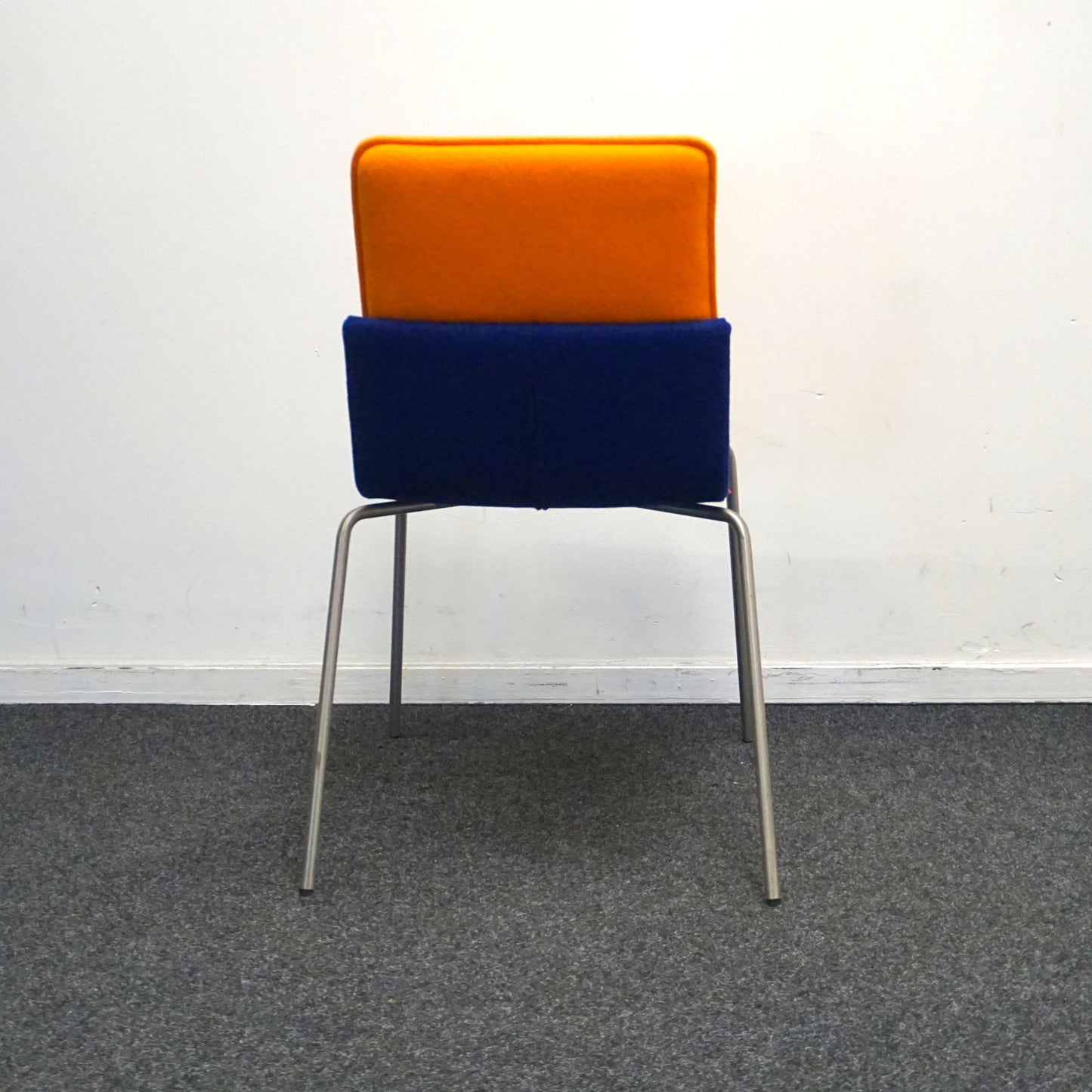 Gispen Triennial Design Stoel | Oranje / Blauw