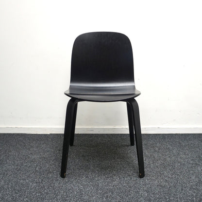 Muuto Visu Wood Design Stoel | Zwart