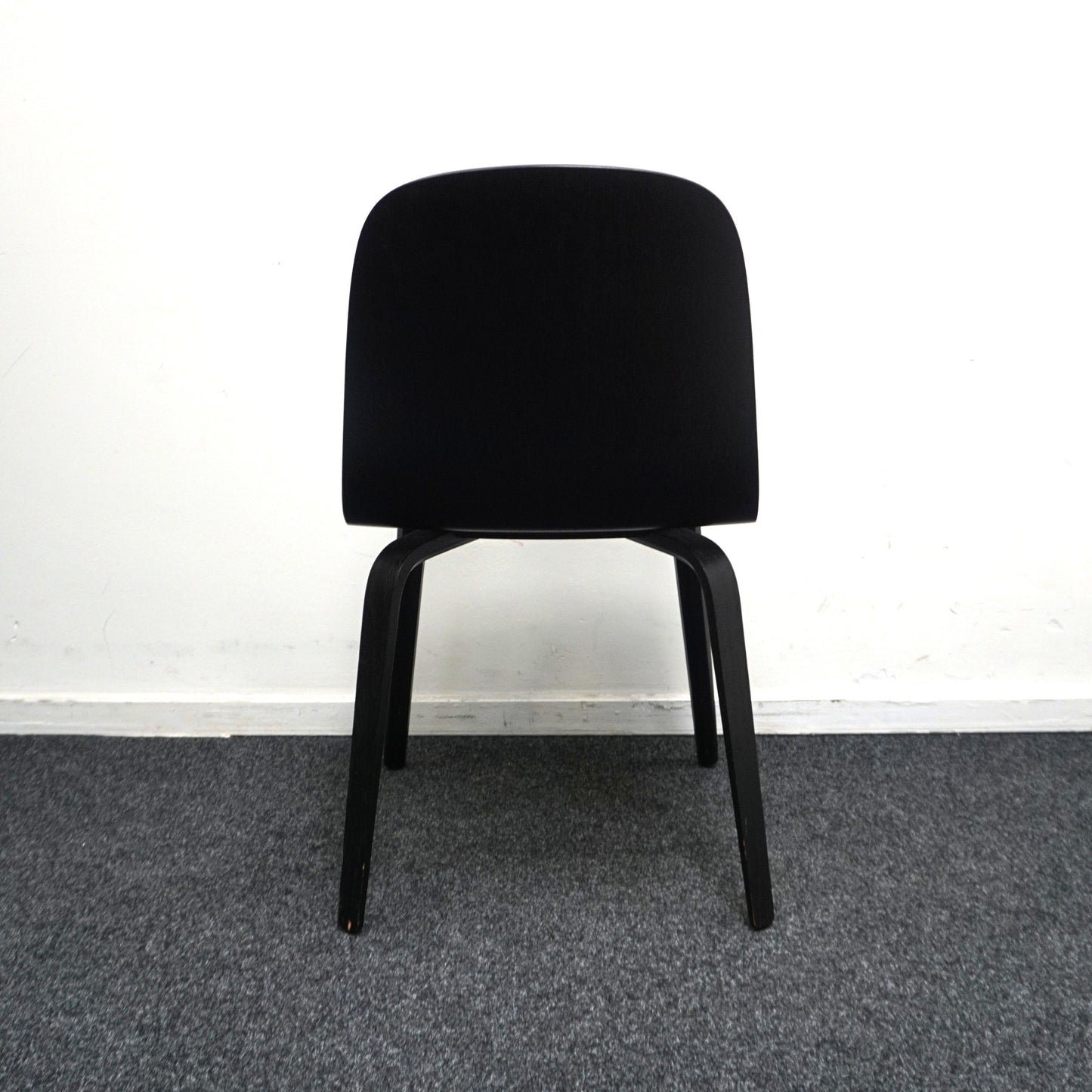 Muuto Visu Wood Design Stoel | Zwart