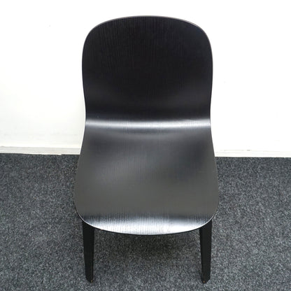 Muuto Visu Wood Design Stoel | Zwart