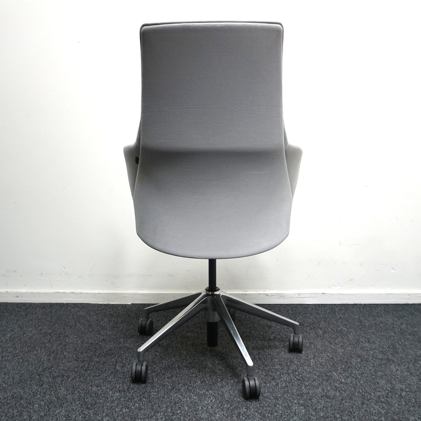 Coalesse Massaud Mid Back Vergaderstoel | Lichtgrijs