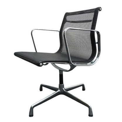 Vitra Eames EA 108 Design Vergaderstoel | Netweave | Zwart