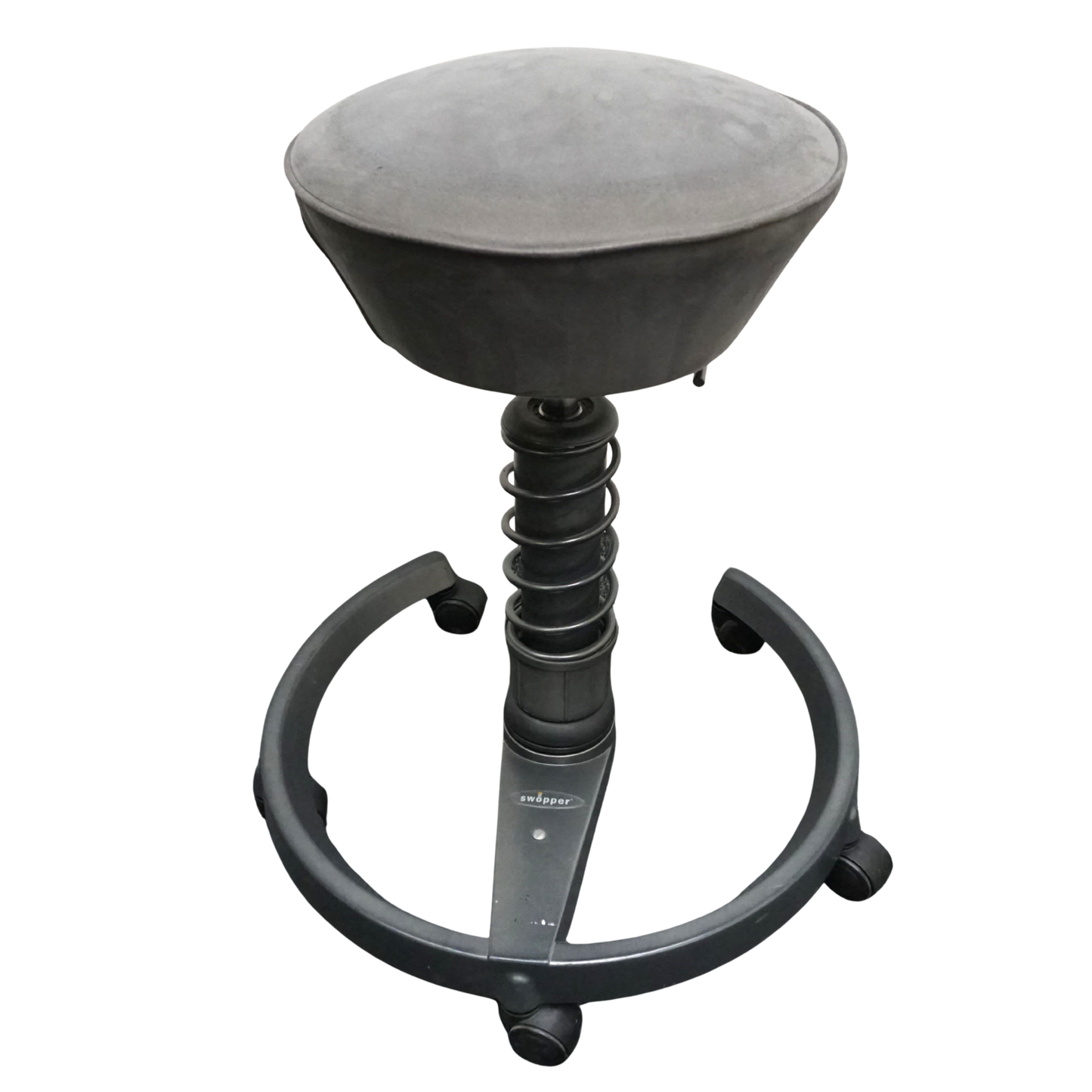 Aeris Swopper Classic Design Kruk | Balans Kruk | Verrijdbaar | Grijs