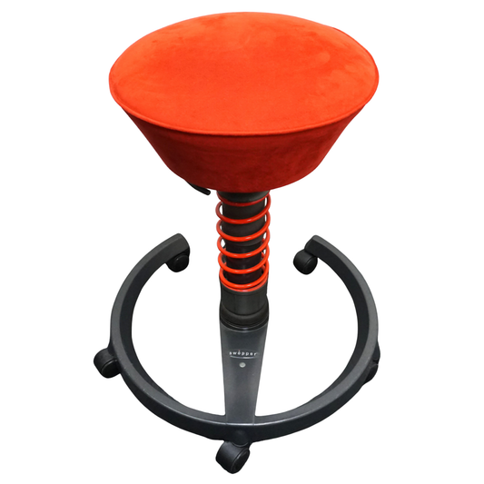 Aeris Swopper Classic Design Kruk | Balans Kruk | Verrijdbaar | Rood