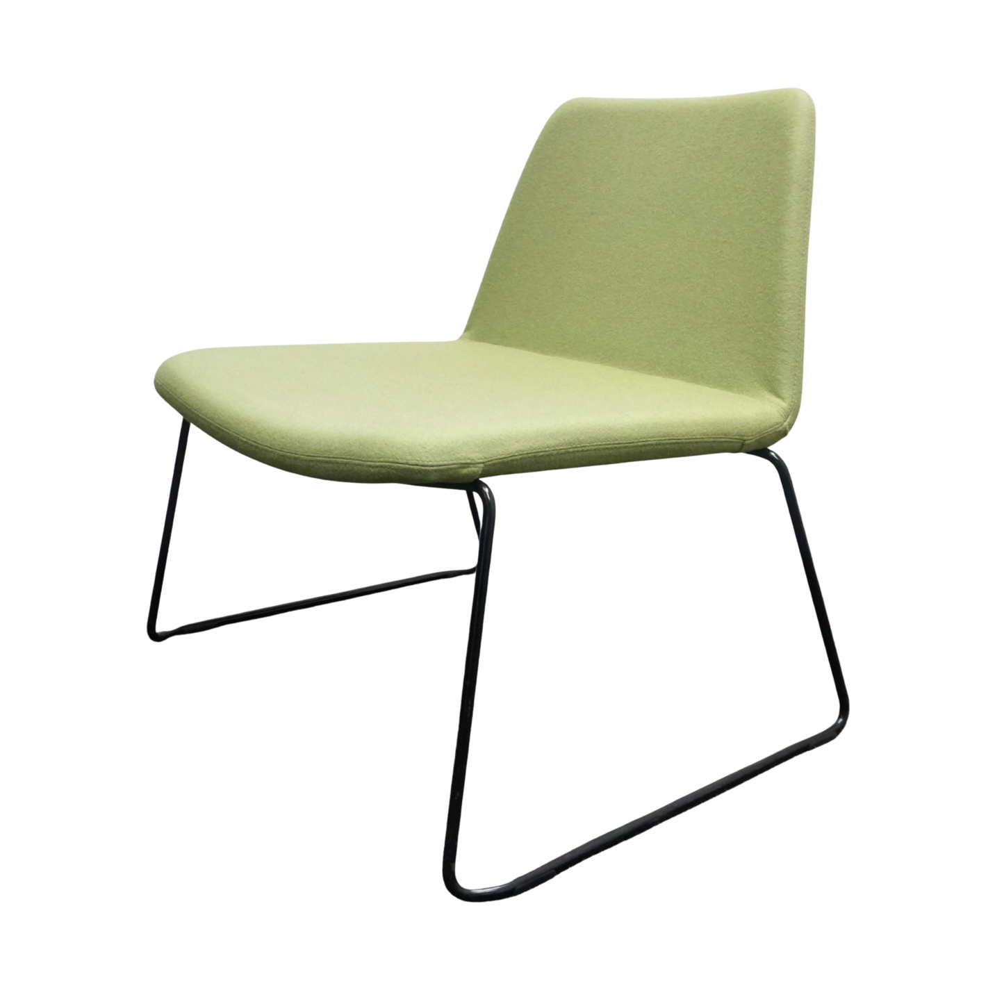 Johanson Mind EC Design Fauteuil | Effen Groen / Zwart