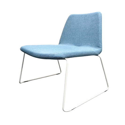 Johanson Mind EC Design Fauteuil | Blauw / Wit