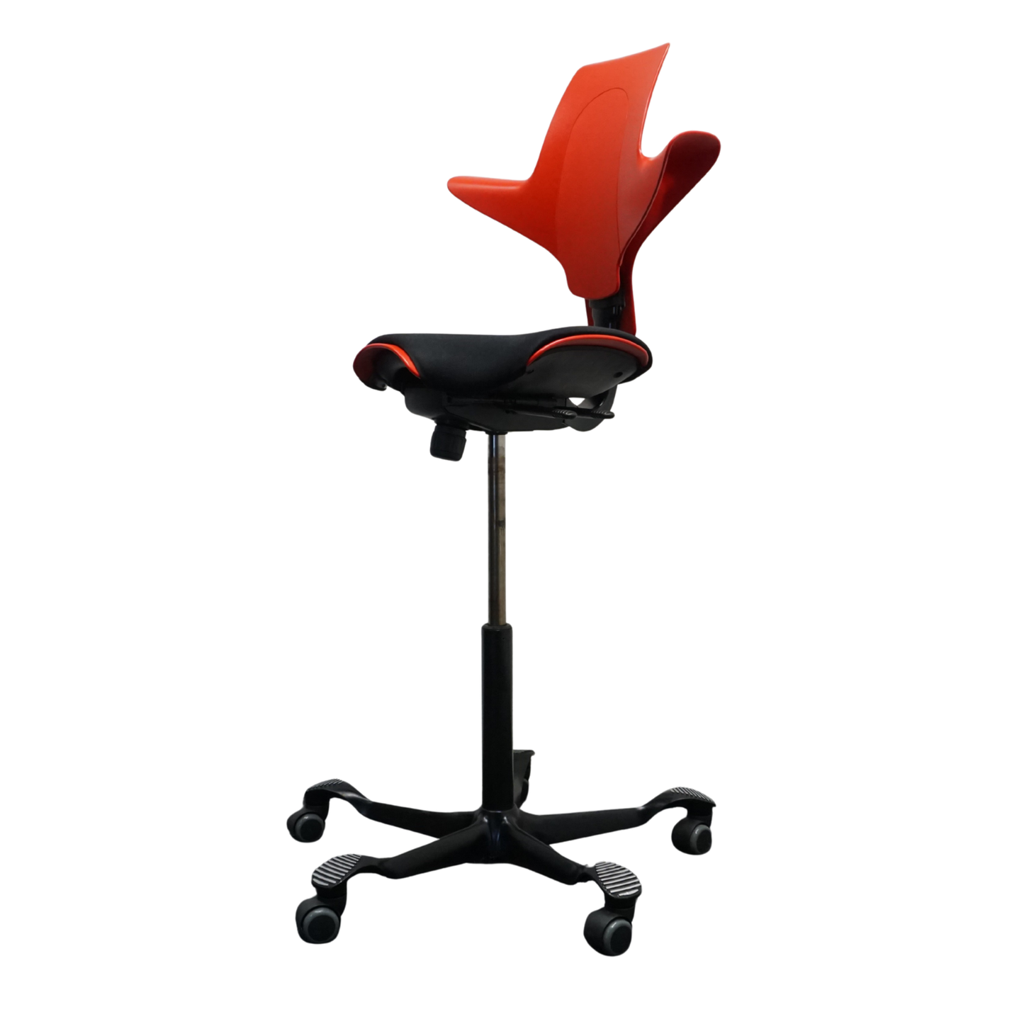 HAG Capisco Puls 8020 Bureaustoel | Zadelzit | Rood