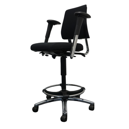 BMA Axia Baliestoel | Zwart | Nieuwe Stof | 4D-Pads