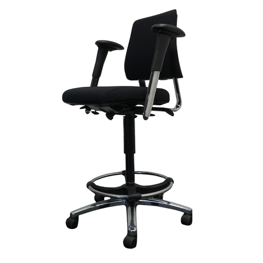 BMA Axia Baliestoel | Zwart | Nieuwe Stof | 4D-Pads