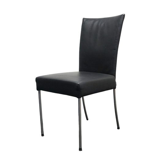 Bert Plantagie Design Stoel | Zwart Leer