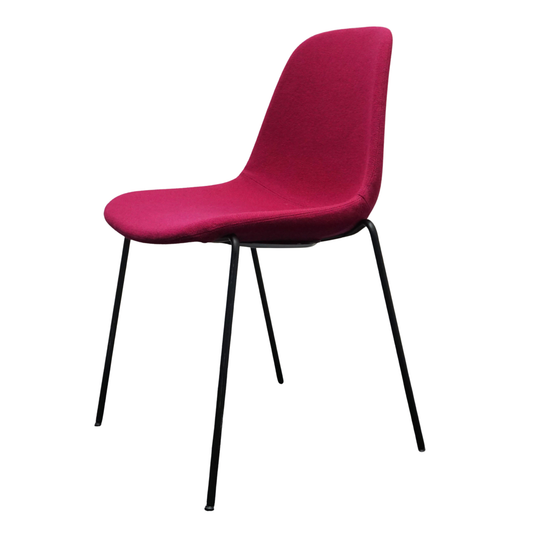 Crassevig Pola Light R/4L Design Stoel | Fuchsia | Stof