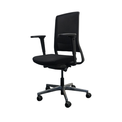 Gispen Zinn Bureaustoel | Ergonomisch | Zwart / Chroom