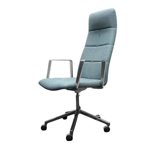 Lammhults Archal XL Vergaderstoel | Bureaustoel | Lichtblauw