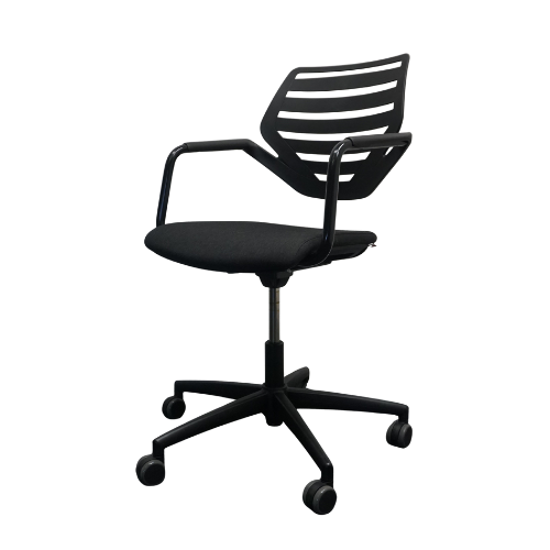 König + Neurath Nook Vergaderstoel | Zwart Gemêleerd