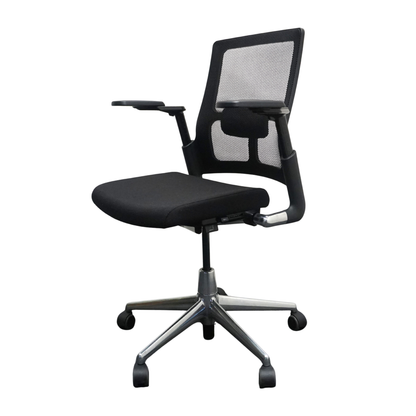 Ahrend 2020 Verta Bureaustoel | Zwart / Chroom