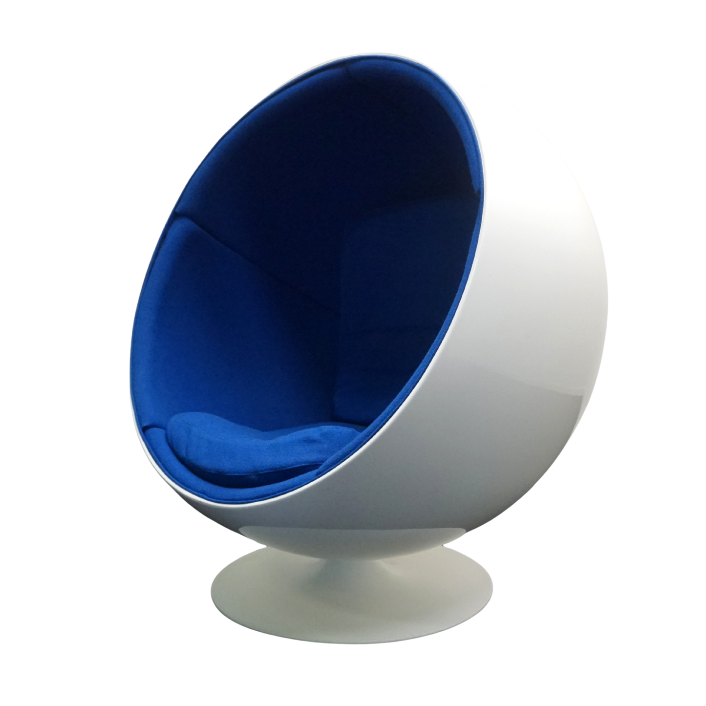Eero Aarnio Originals Ball Chair Design Fauteuil | Blauw / Wit