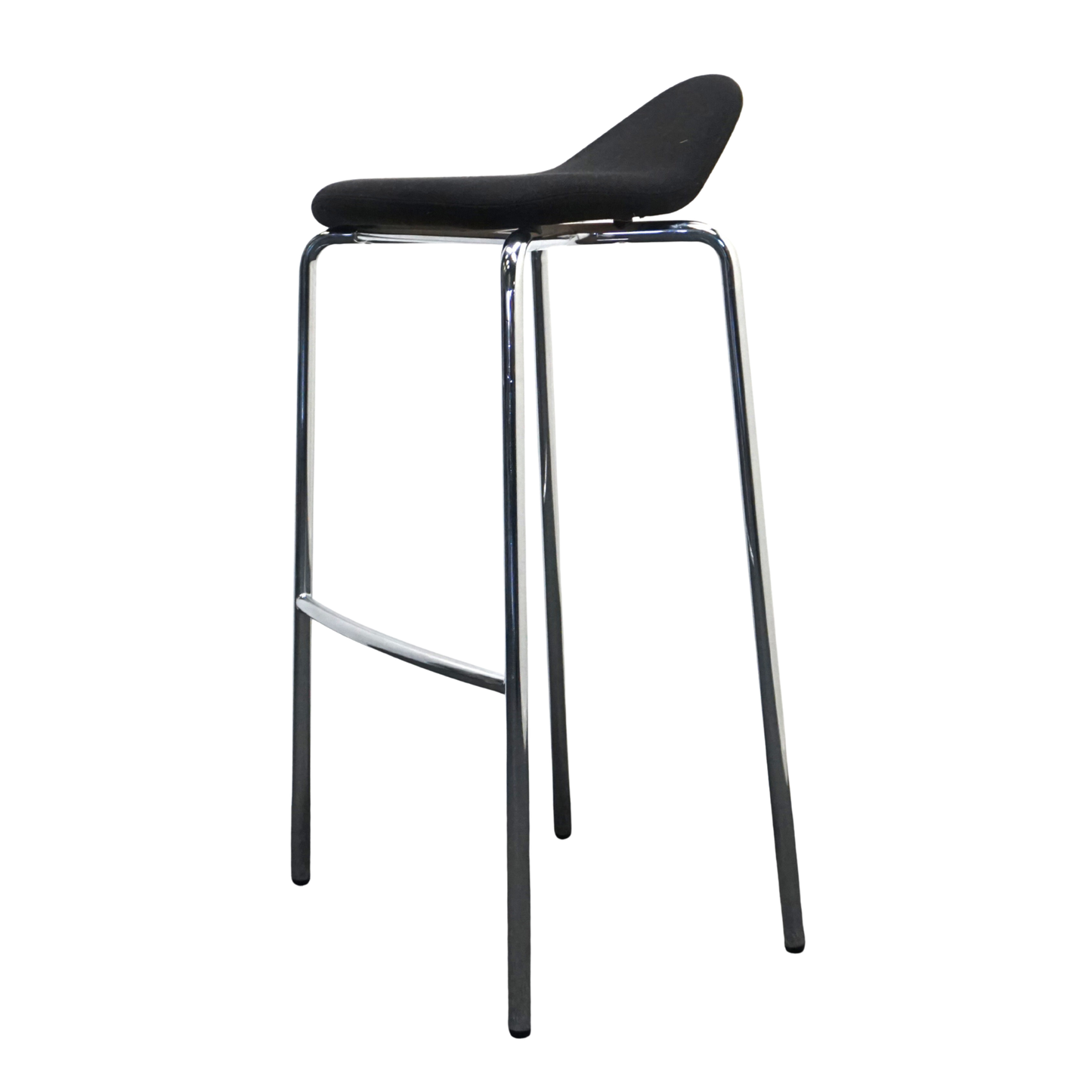 Materia Plektrum Barkruk | Zwart | Zithoogte 78 cm