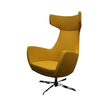 Ahrend Design Fauteuil | Draaibaar | Okergeel