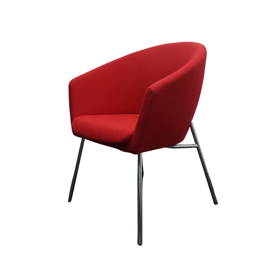 Artifort Megan Design Stoel | Rood