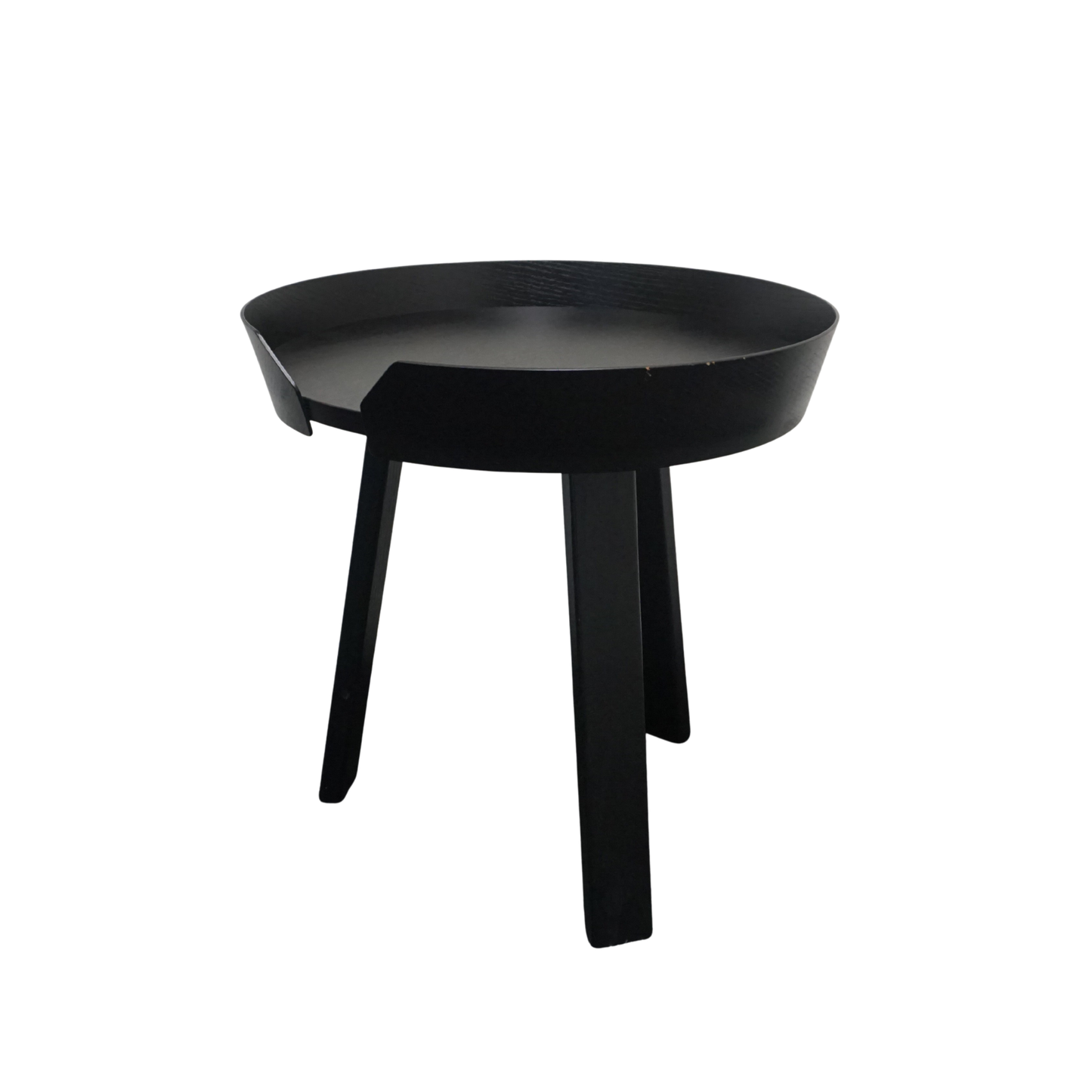 Muuto Around Coffee Table Small Design Bijzettafel | Zwart
