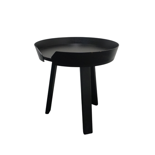 Muuto Around Coffee Table Small Design Bijzettafel | Zwart