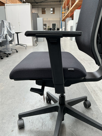 Girsberger Yanos Bureaustoel | Netrug | Zwart