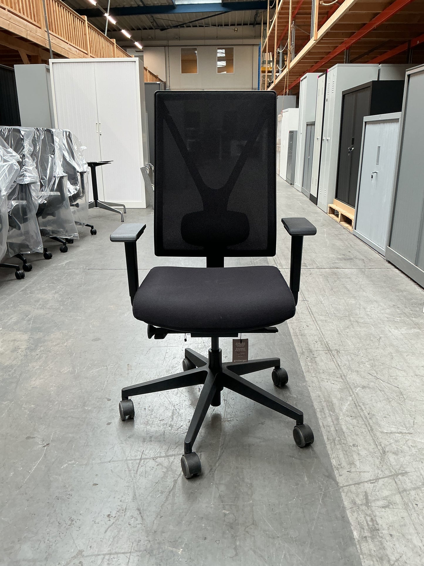 Girsberger Yanos Bureaustoel | Netrug | Zwart