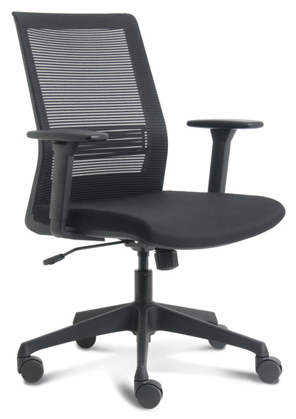 Evora Bureaustoel | Ergonomisch | Zwart