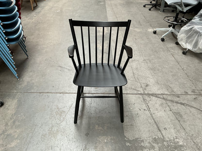 HAY J42 Eiken Design Stoelen | Hout | Zwart | Armleuningen | VINTAGE